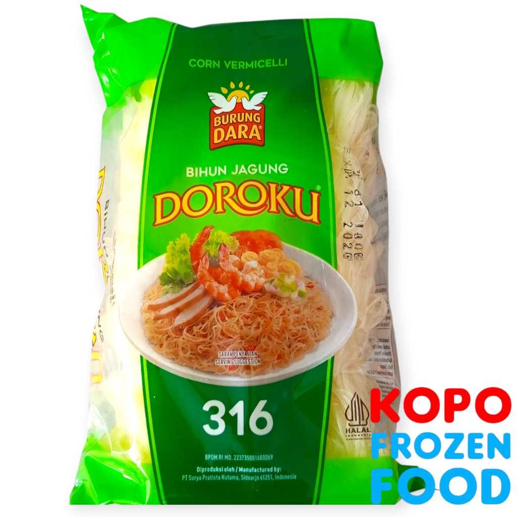 

Burung Dara Bihun Jagung Doroku 316g