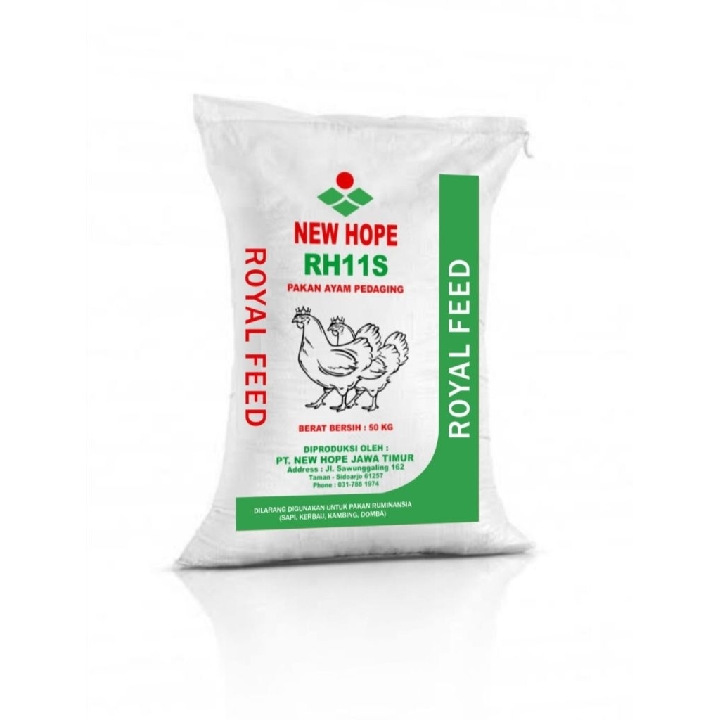 Rh11S Hijau New Hope Br1 1 Kg-Pakan starter-Pakan anak ayam sampai dewasa-pakan murah