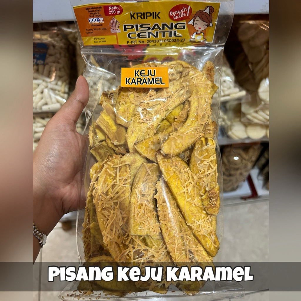 

PISANG CENTIL//PISANG KEJU KARAMEL 250gr