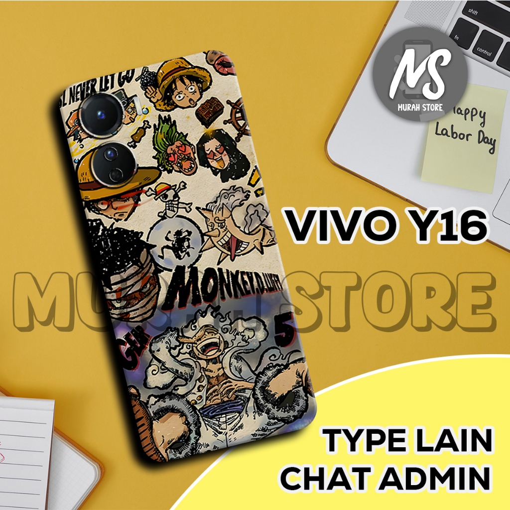 Softcase Karet VIVO Y16/MS5/Motif ANIME/Case VIVO Y16/Silikon VIVO Y16