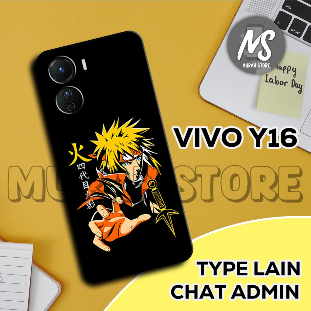 Softcase Karet VIVO Y16/MS9/Motif ANIME/Case VIVO Y16/Silikon VIVO Y16