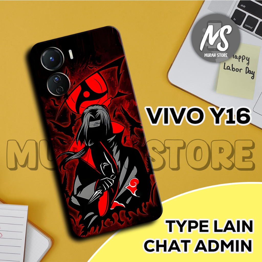 Softcase Karet VIVO Y16/MS10/Motif ANIME/Case VIVO Y16/Silikon VIVO Y16