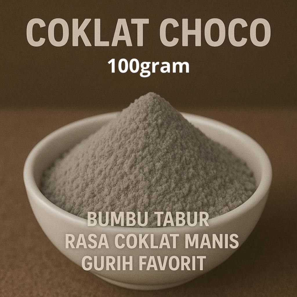 

coklat Choco 100gram Kiloan Bumbu Tabur Rasa Coklat Manis Gurih Favorit Camilan
