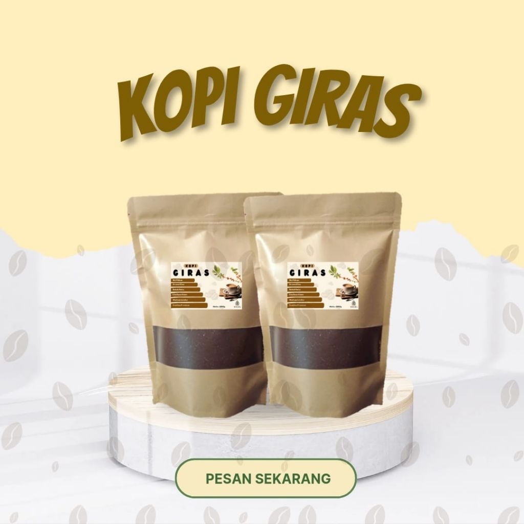 

500 Gram BUBUK KOPI VIRAL,MURNI PANGGUNG GIRAS PREMIUM