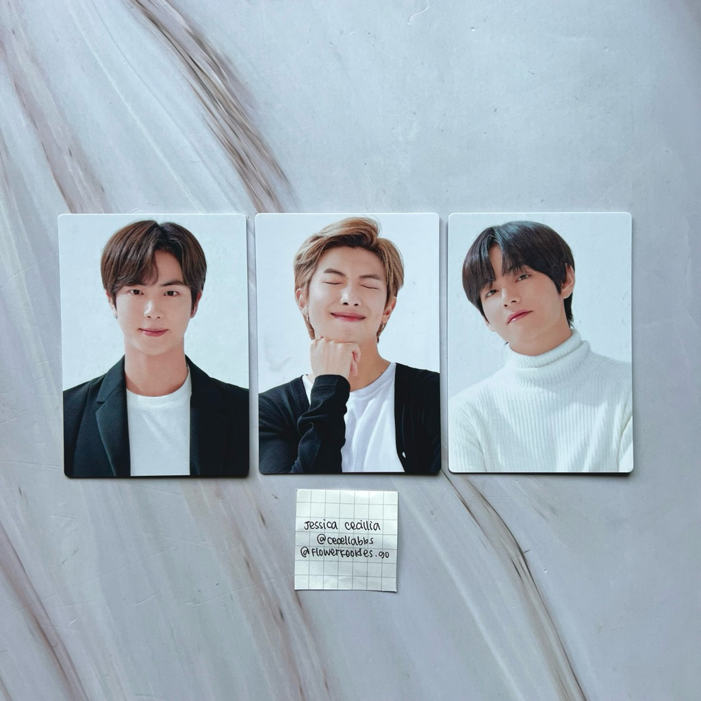 BTS FORTUNE BOX PC PHOTOCARD OFFICIAL RM JIN V NAMJOON TAEHYUNG OFFICIAL