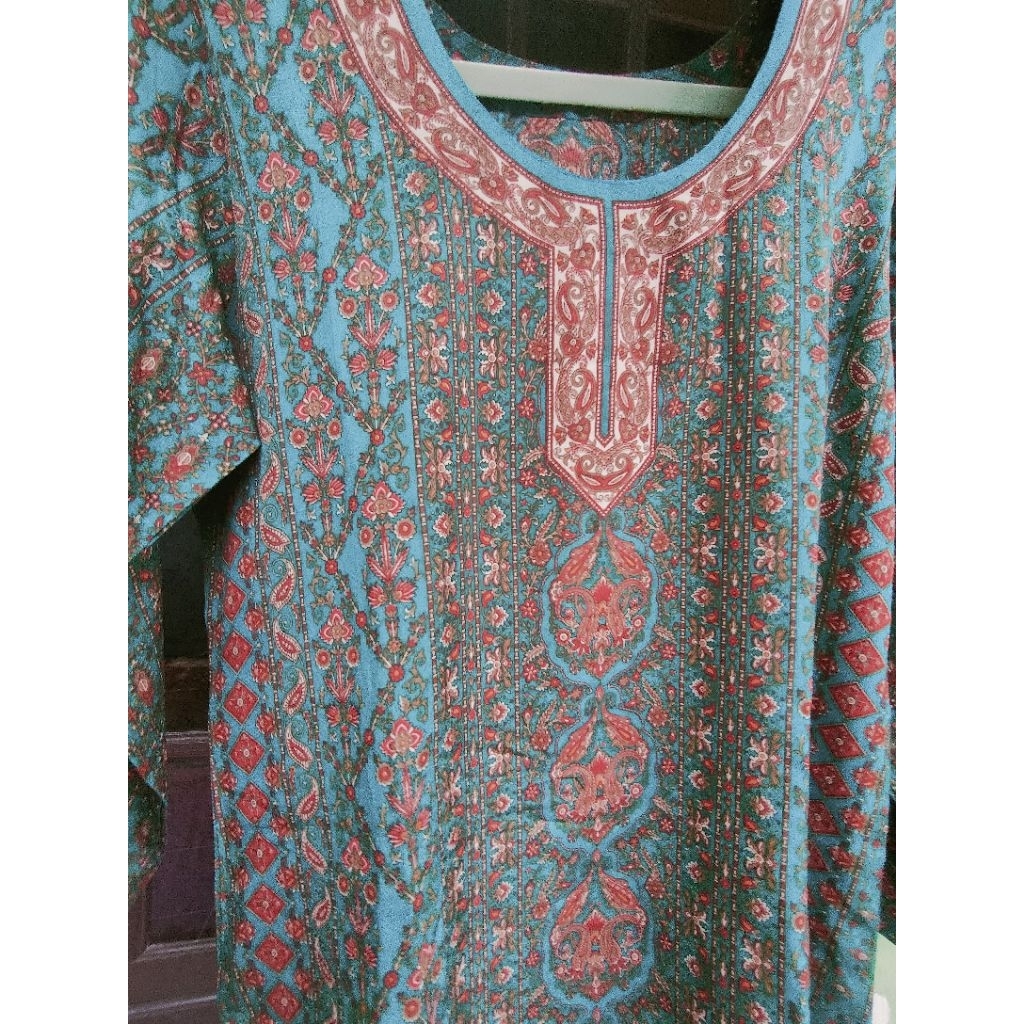 prelove atasan wanita bunga bunga L-XL model tunik