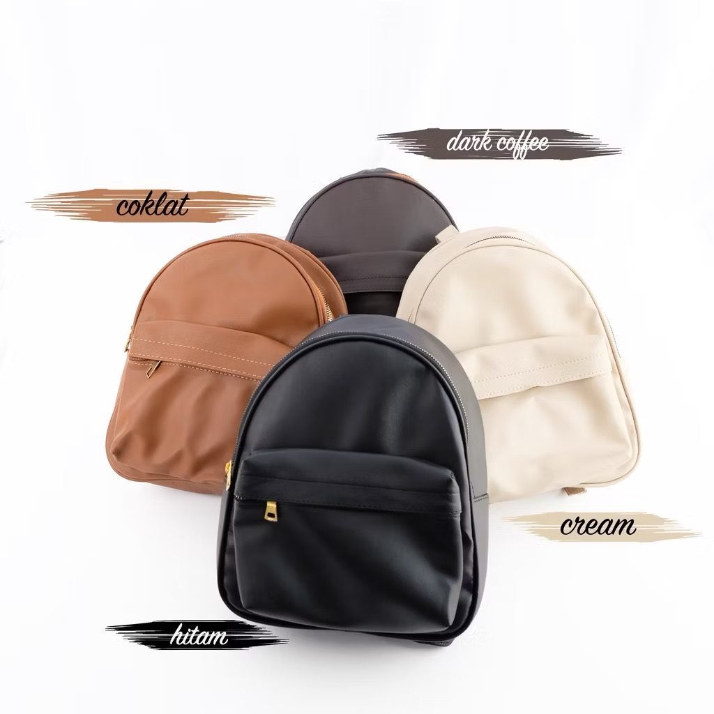 Tas Ransel Lisa Serbaguna / Tas Gendong kulit sintetis multifungsi wanita