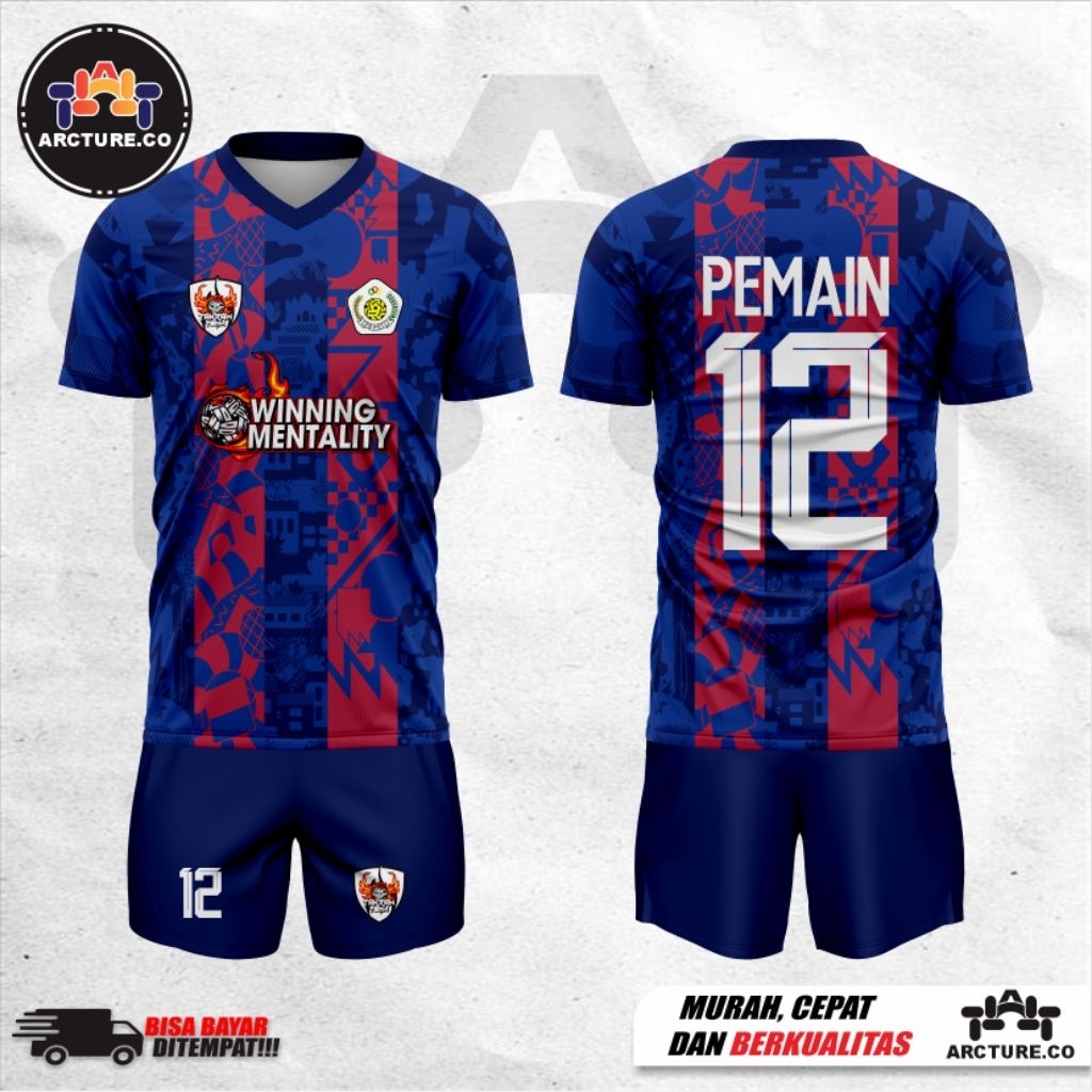 Jersey Futsal/Jersey Sepak Bola Desain Custom