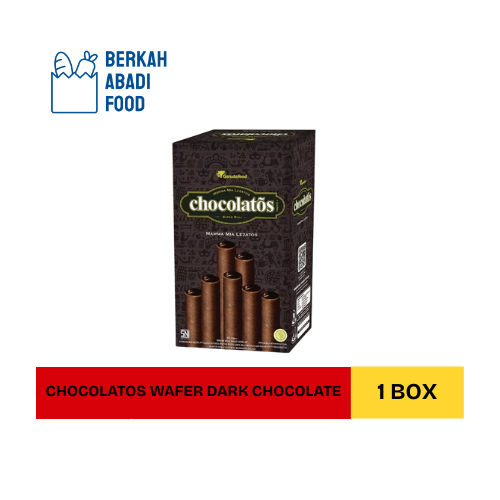 

Chocolatos Dark Chocolate Wafer Sticks 16 Gram x 24 Pcs