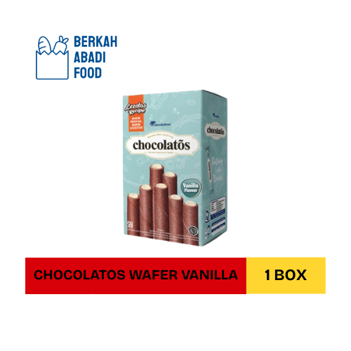 

Chocolatos Vanilla Wafer Sticks Isi 24 Pcs