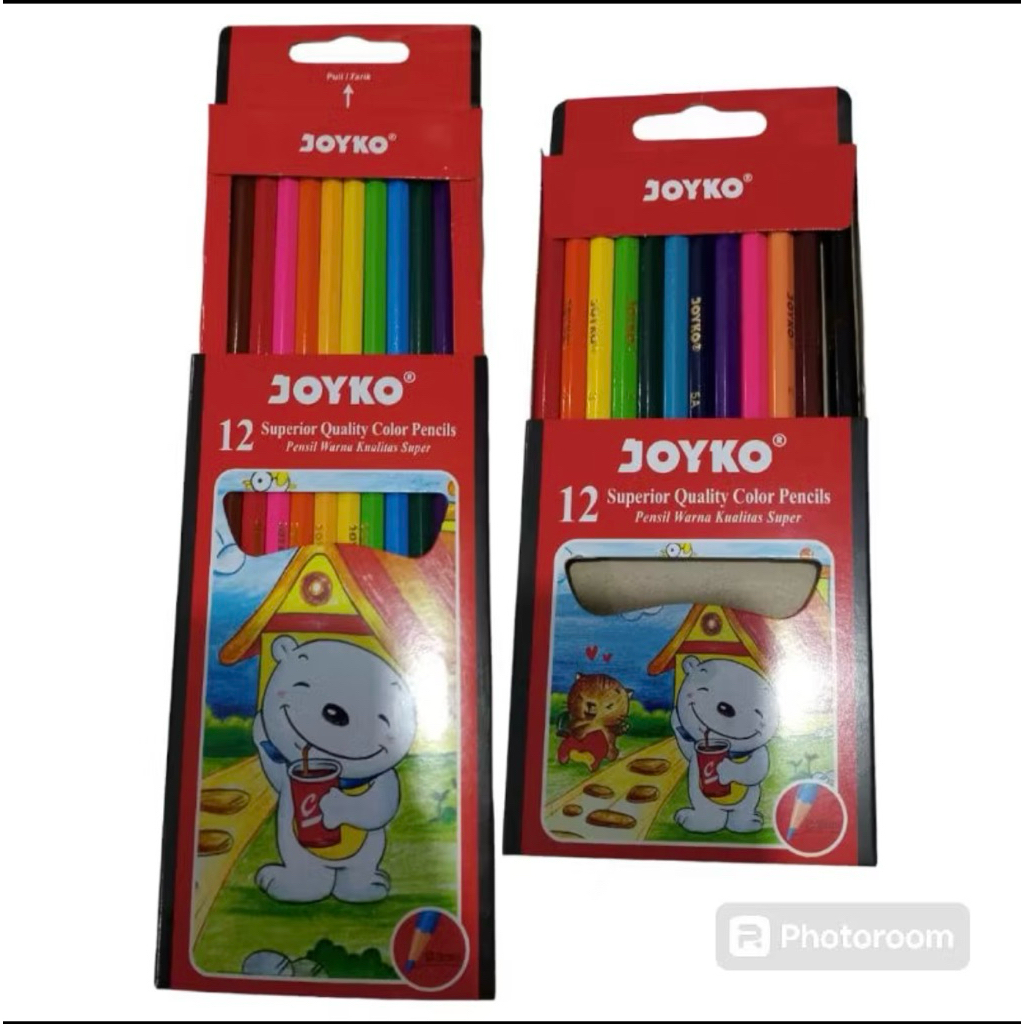 

JOYKO Pensil Warna - 12 warna (Panjang)