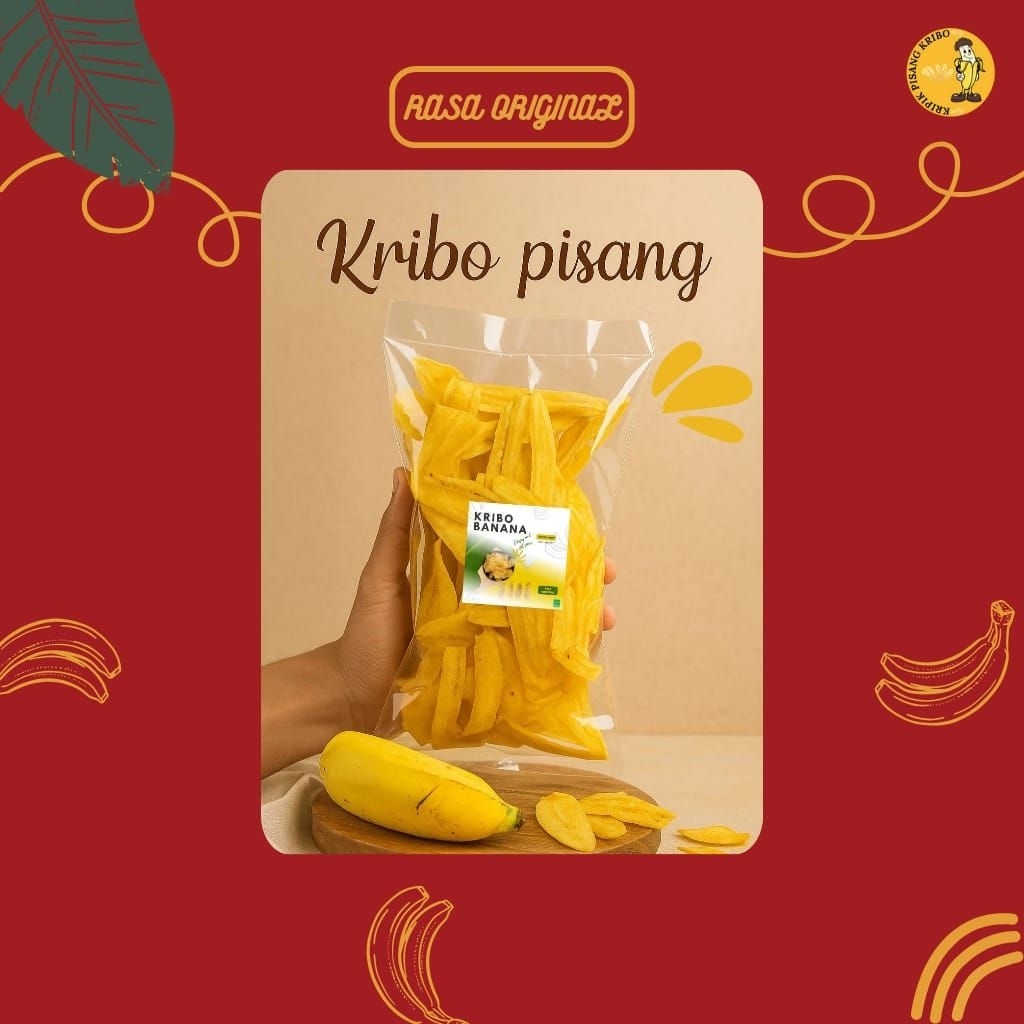 

kripik pisang renyah original 200 gram