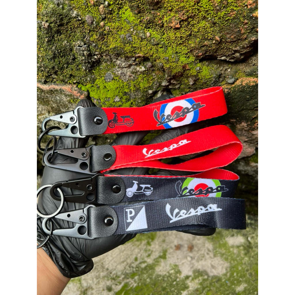 Gantungan Motor kunci High Quality Gantungan Kunci Vespa Keychain Sepeda Motor Premium Aksesoris Pia