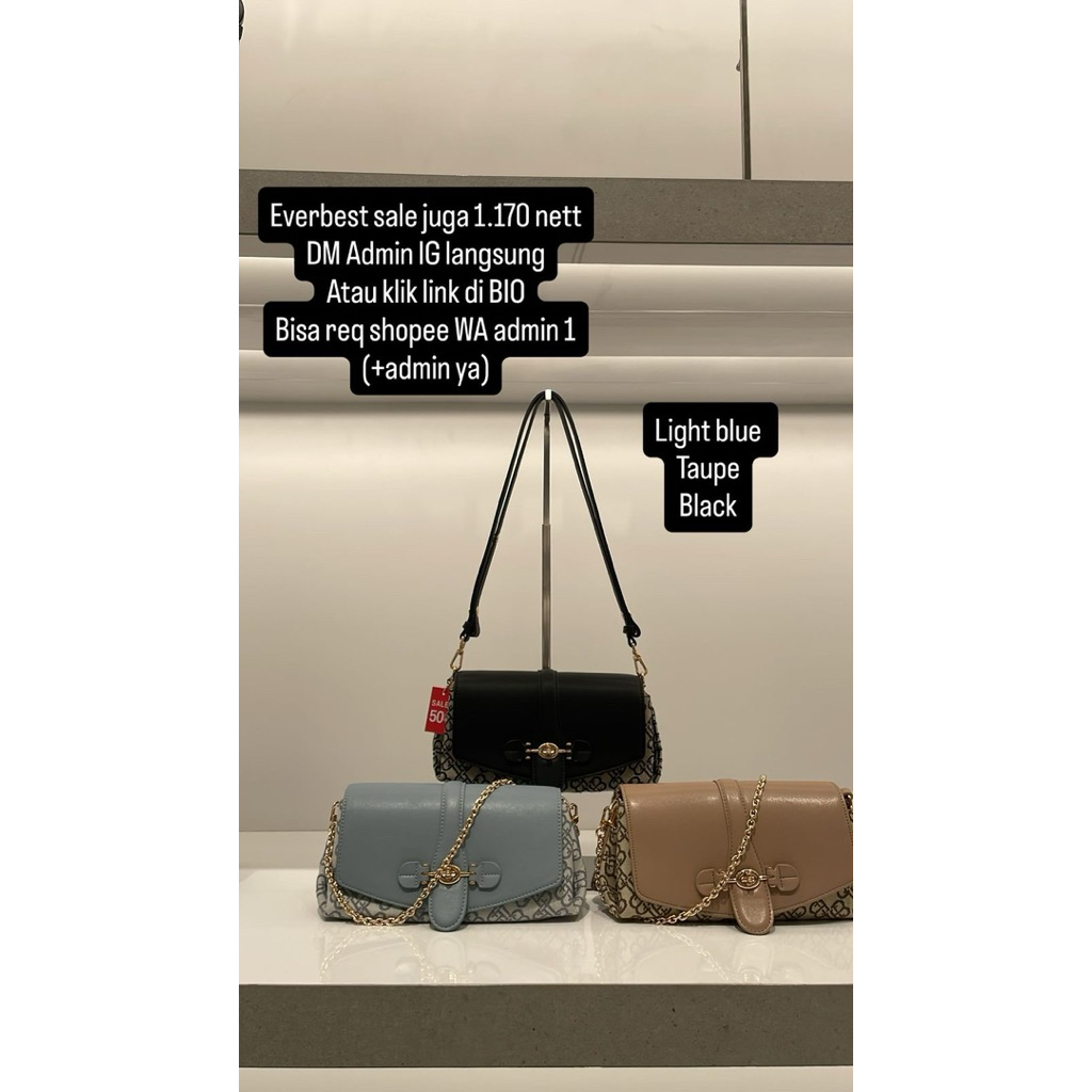 PROMO SALE up to 70% Tas wanita everbest original