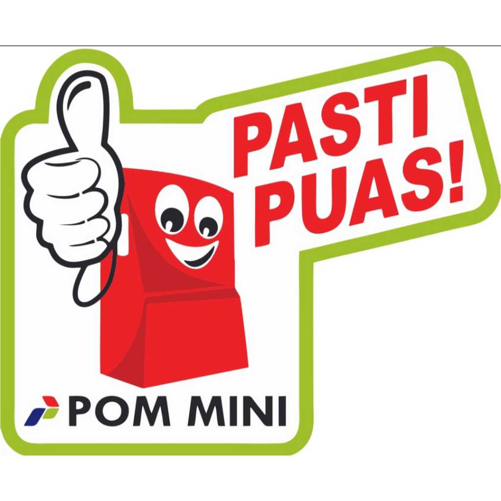 

stiker pasti puas (pom mini)