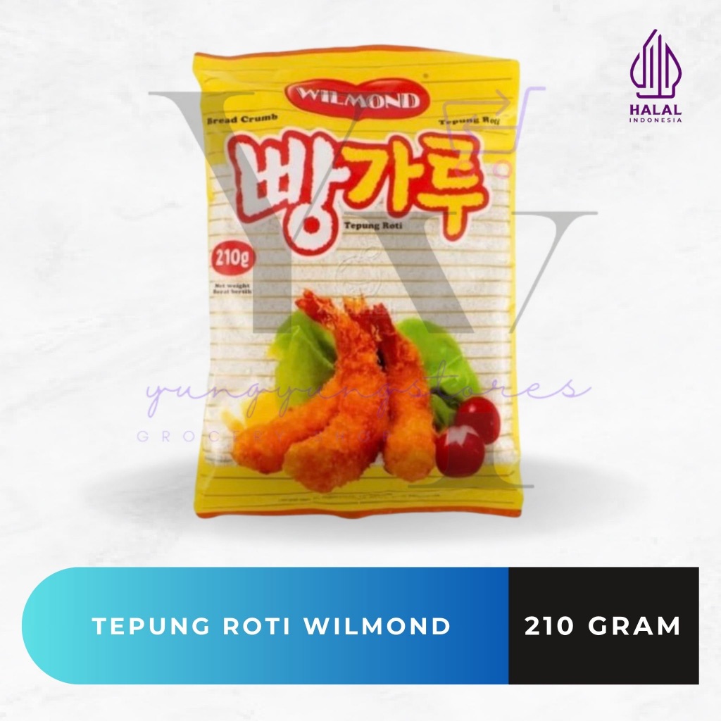 

Tepung Roti Korea / Bread Crumbs / Tempura Wilmond 210 gram