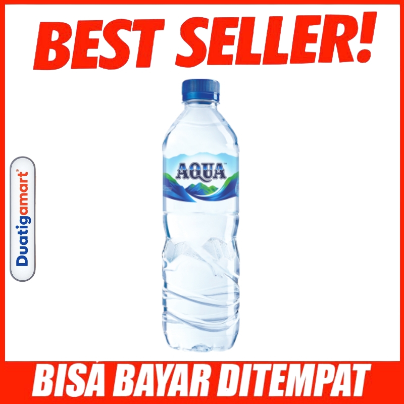 

Aqua Air Minum Mineral Putih Botol Sedang Kemasan 600ml
