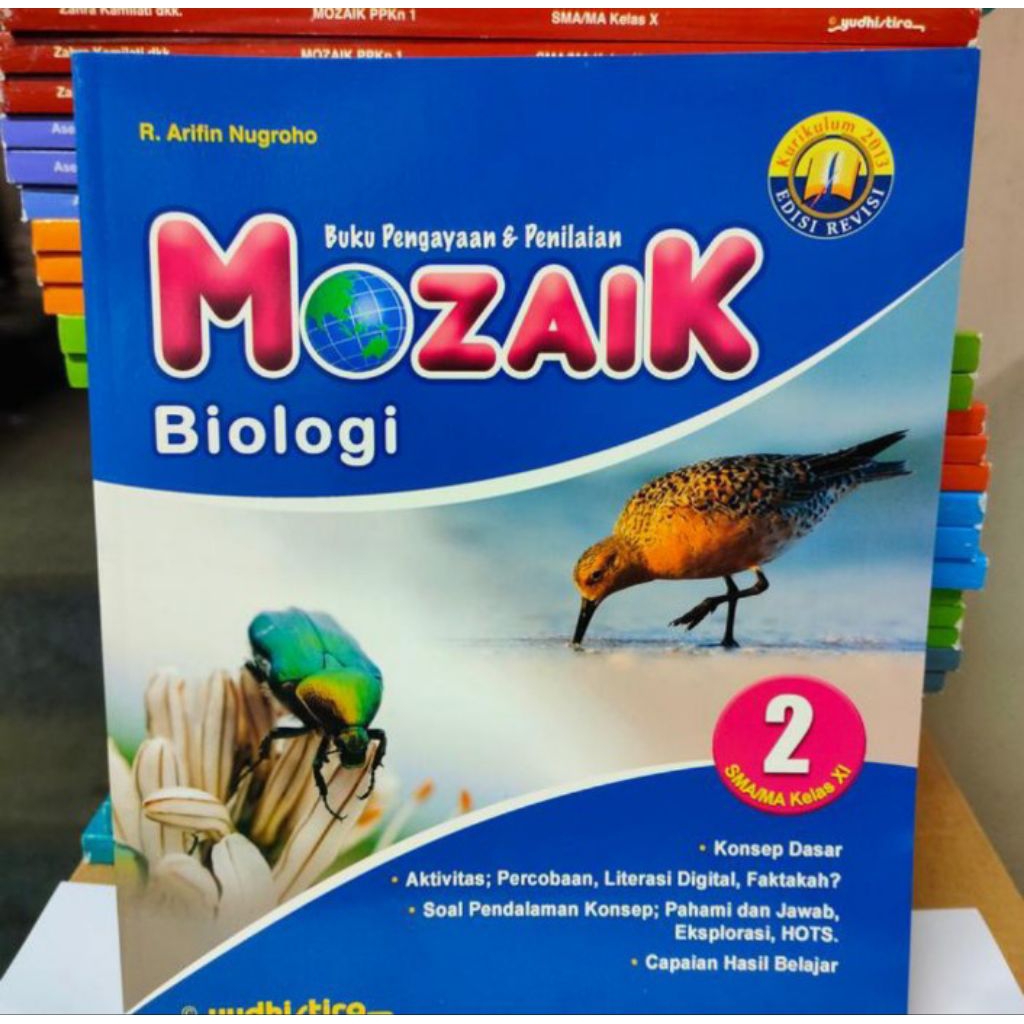 BUKU MOZAIK BIOLOGI KELAS 2 XI 11 SMA KURIKULUM 2013 REVISI YUDHISTIRA