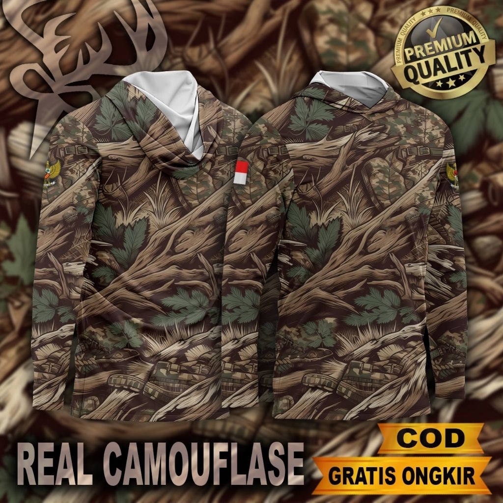 BAJU CAMO HUNTING BERBURU | BAJU CAMO HUNTING | BAJU CAMO | PAKAIAN BERBURU | BAJU CAMO LENGAN PANJA