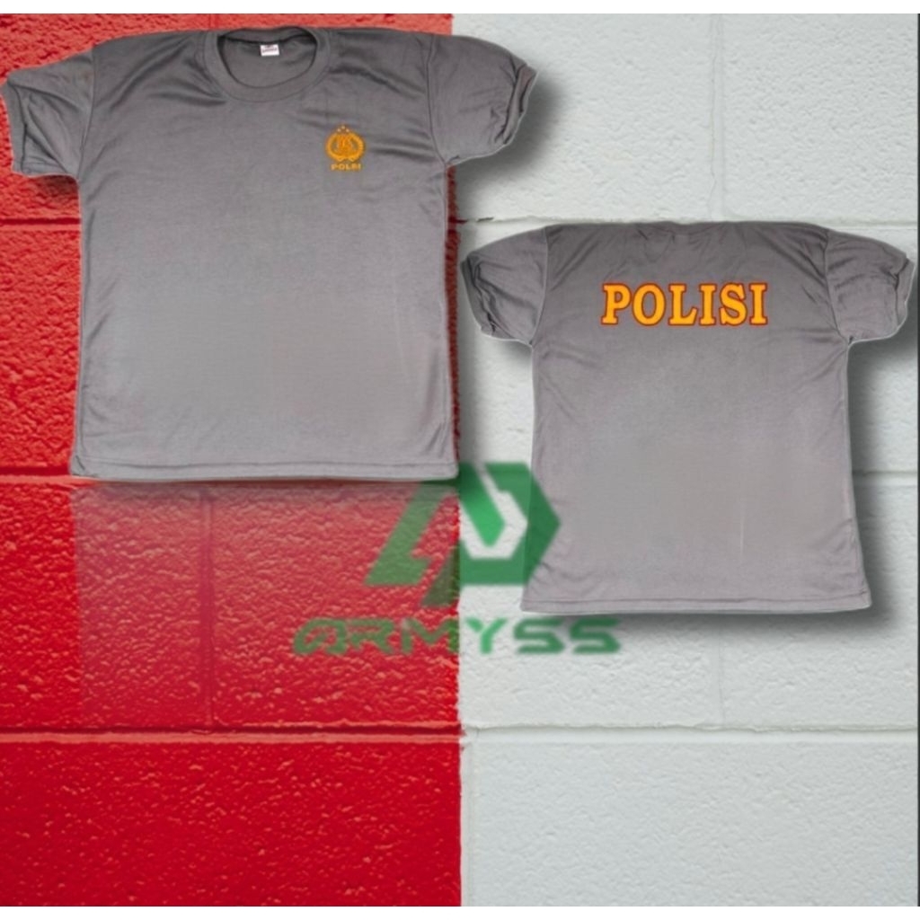 Kaos Polisi Coklat Kaos Polri