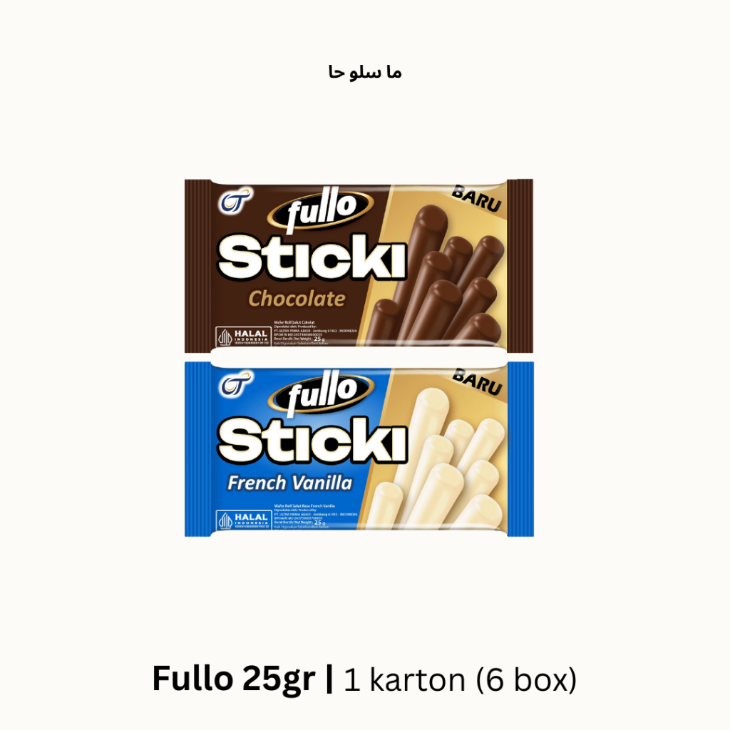 

FULLI STICKI 25GR 1 BOX ISI 12 PCS