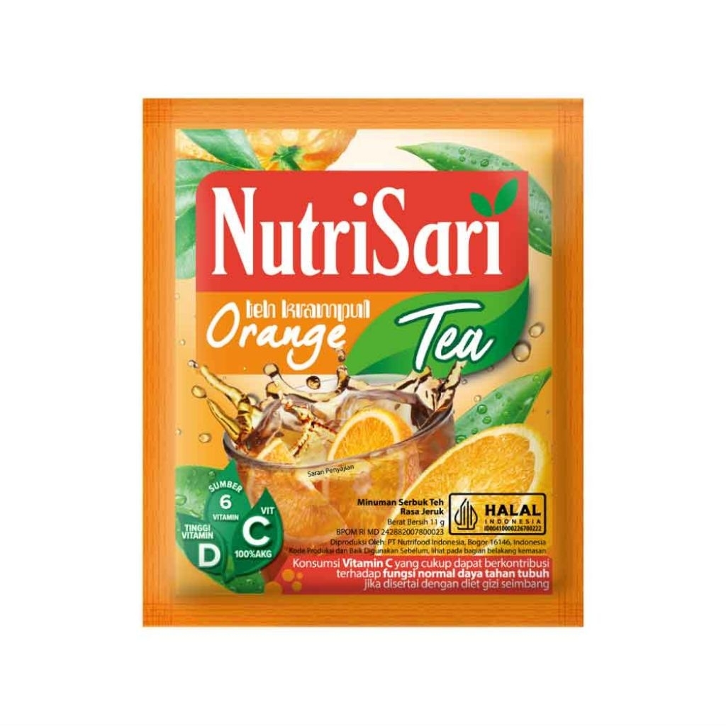 

Nutrisari orange tea