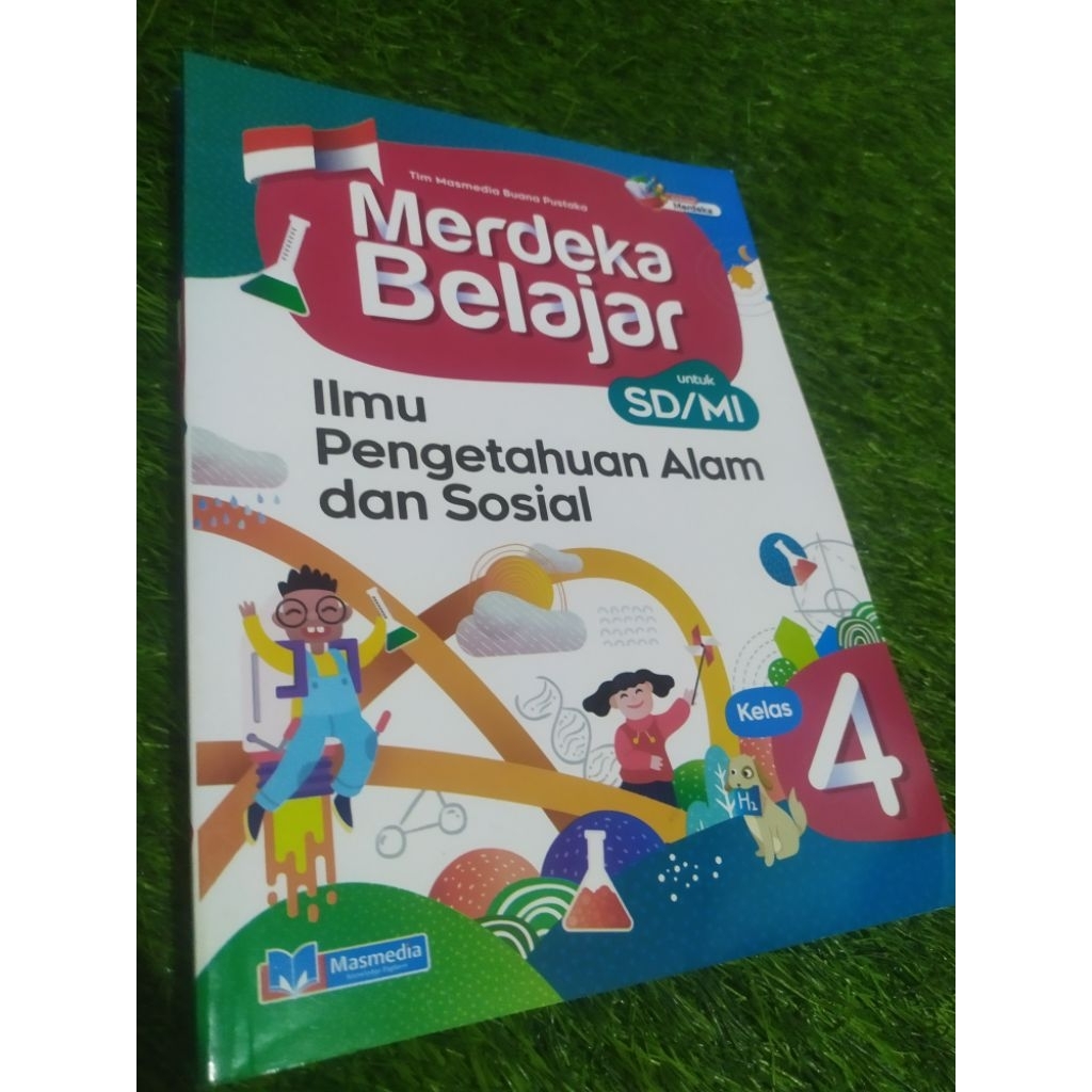Buku IPAS Kelas 4 SD kurikulum merdeka penerbit Masmedia