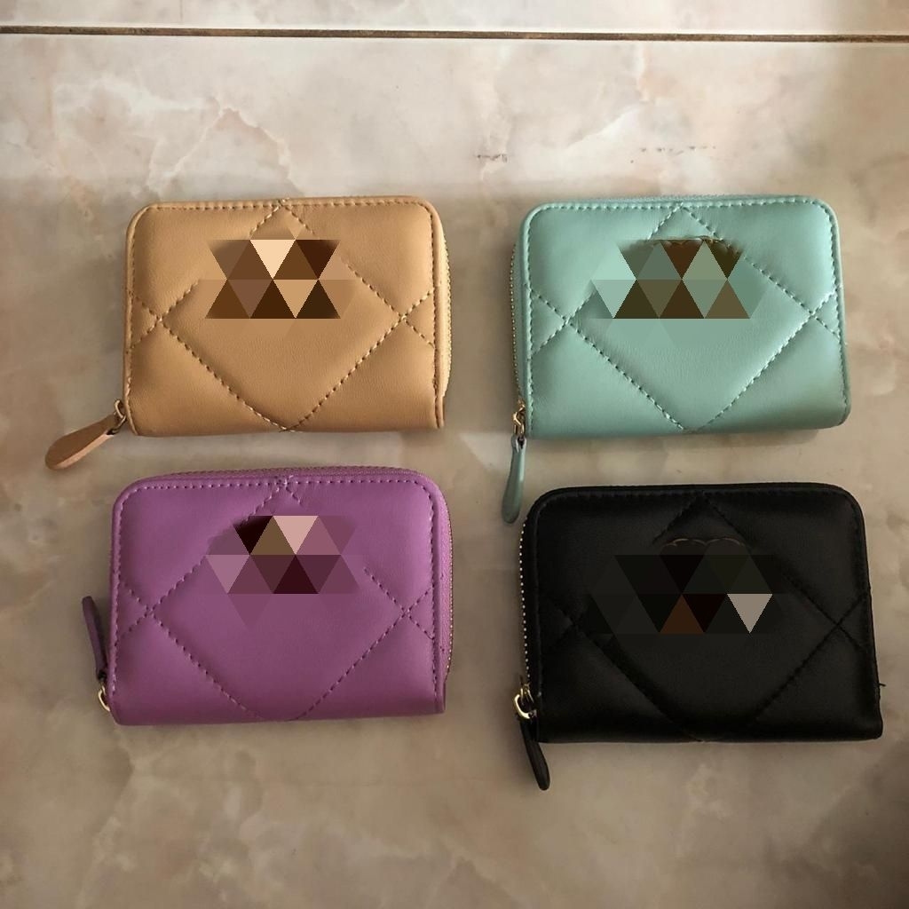 DOMPET WANITA MINI RESLETING KULIT ASLI
