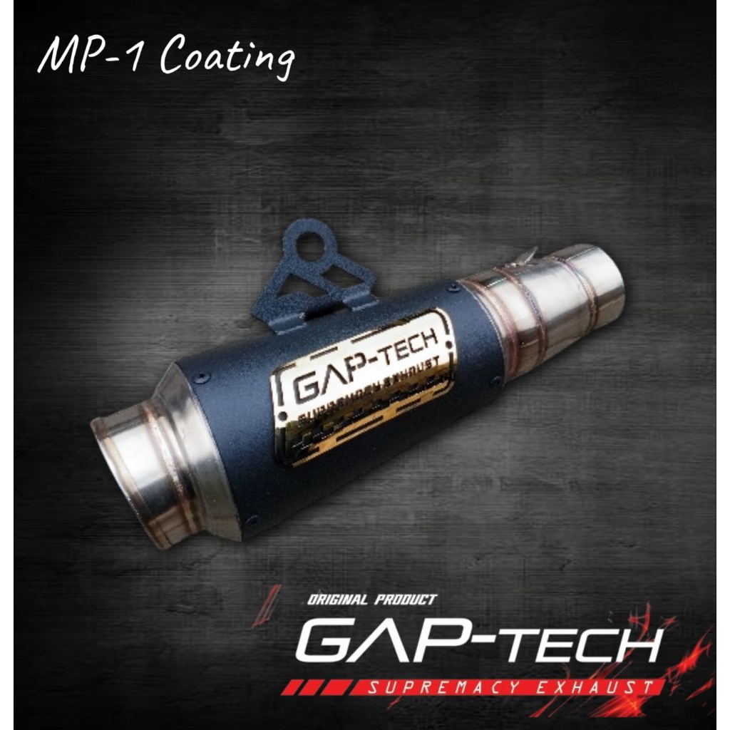 Gap-Tech Supremacy Exhaust Silincer only Type MP-1 Coating Inlet 50mm