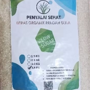 

Beras Penyalai Sehat Varietas Beras Rendah Gula (Beras Diabet) 2,5Kg