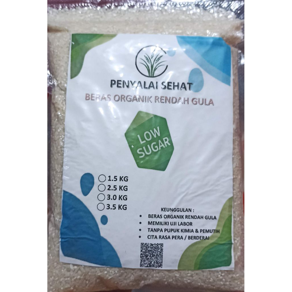 

Beras Penyalai Sehat Varietas Beras Rendah Gula (Beras Diabet) 1KG