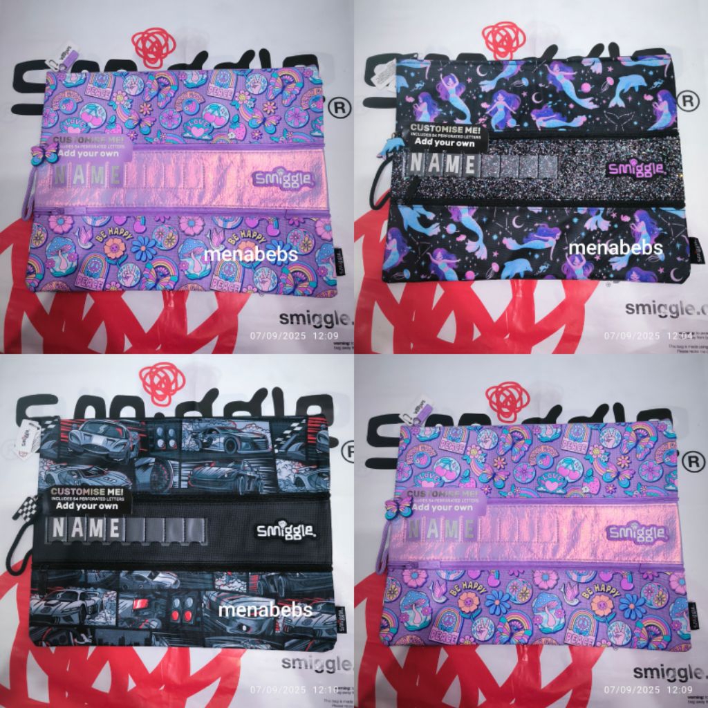 

Smiggle A4 ID Pencil Case original