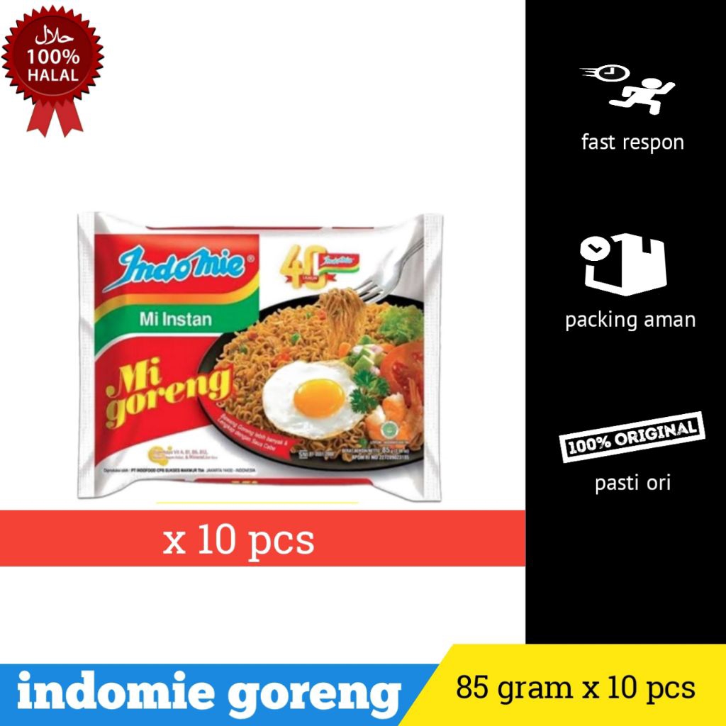 

PAKET hemat 10pcs indomie goreng