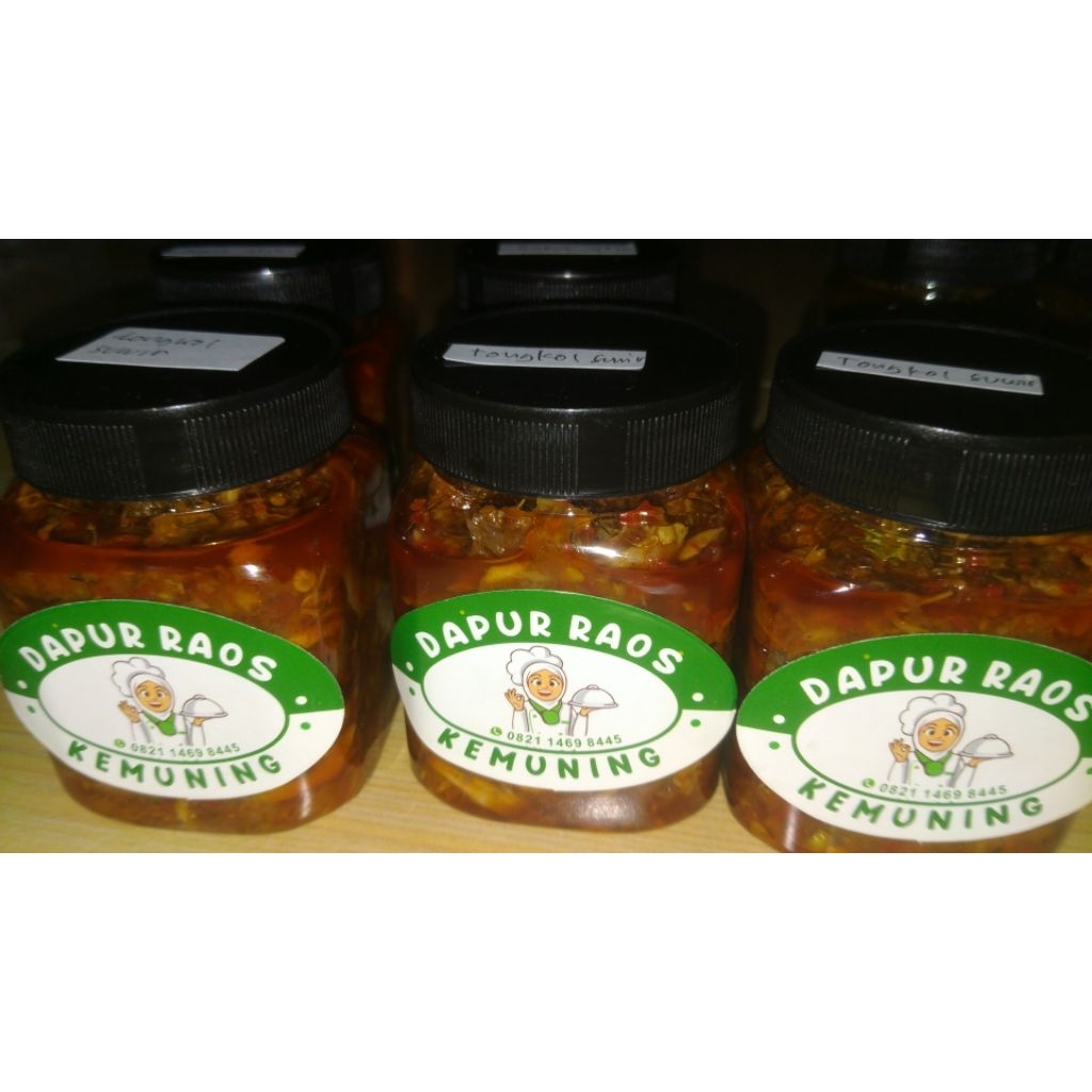 

Sambal cumi, sambal tongkol, sambal hitam