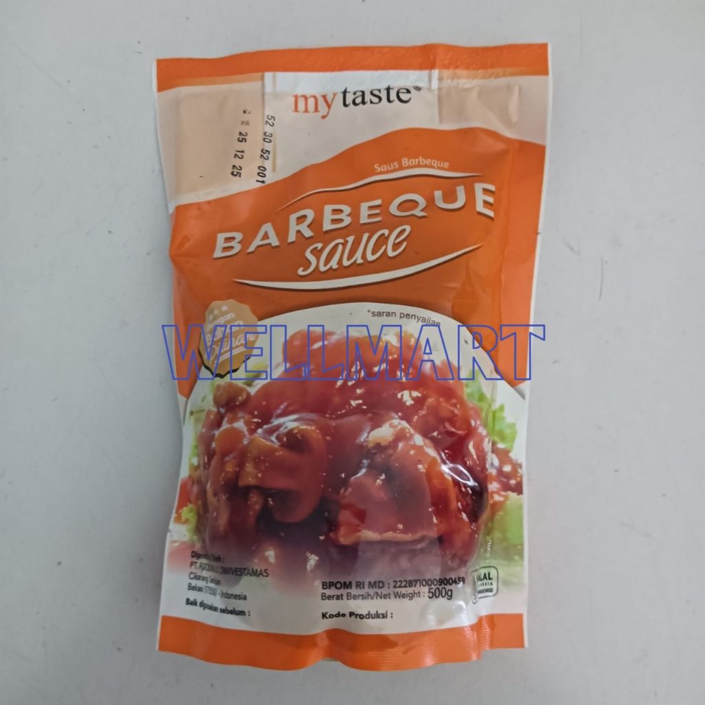 

My Taste Saus Barbeque 500gr Halal Barbeque Sauce