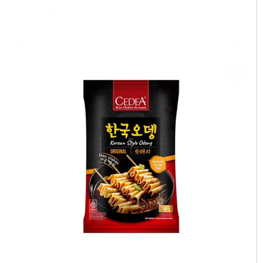

cedea Korean Odeng original pack 480 gram