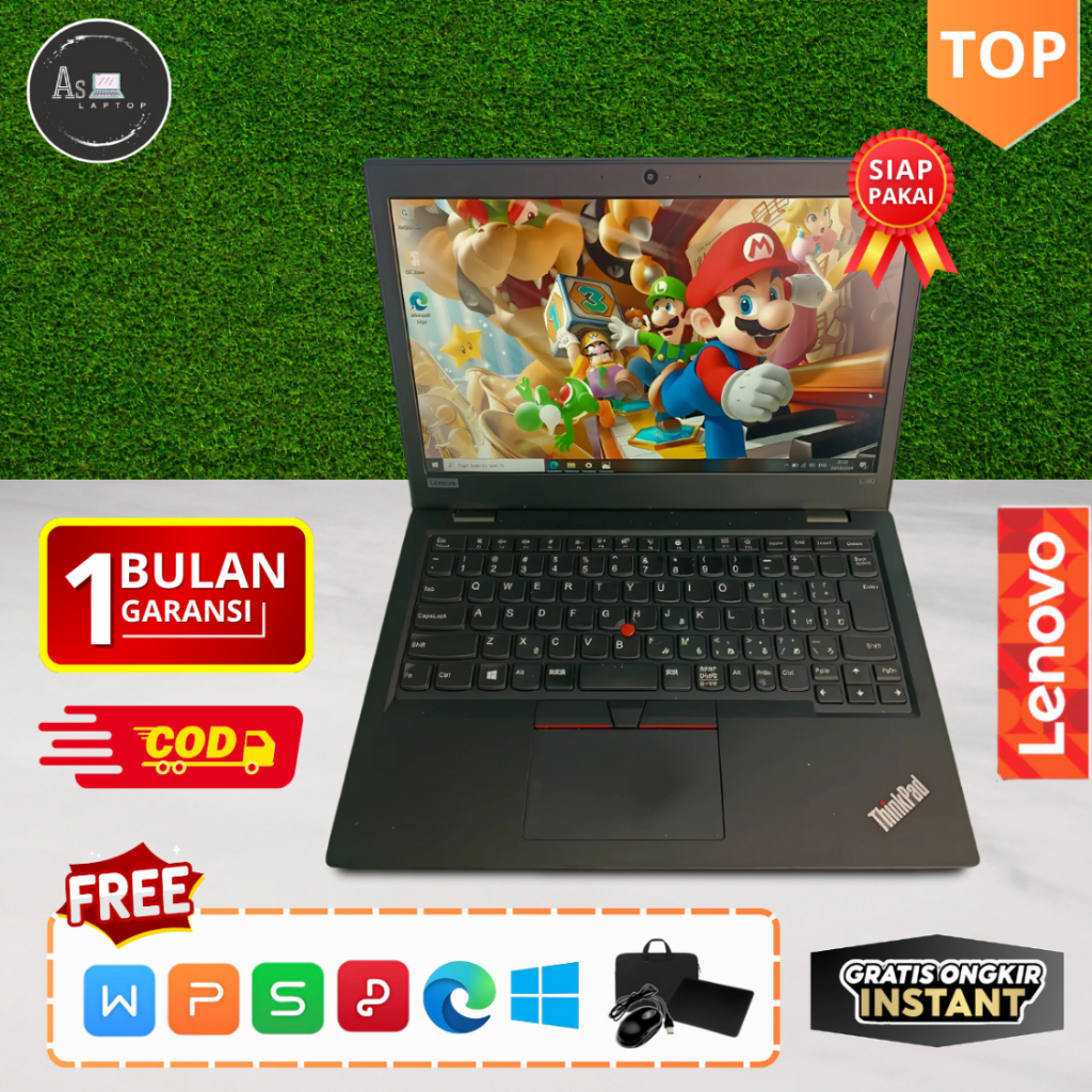 LAPTOP LENOVO THINKPAD L340/L380/L390 CORE i5/i7 GEN 8 | 13"inch | MURAH BERGARANSI | MULUS