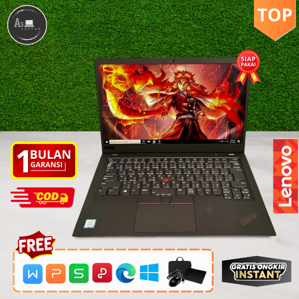 Laptop Lenovo Thinkpad X1 Carbon 6th 7th X1 EXTREME Core i5 i7 Gen 8 | Second Mulus Berkualitas dan 