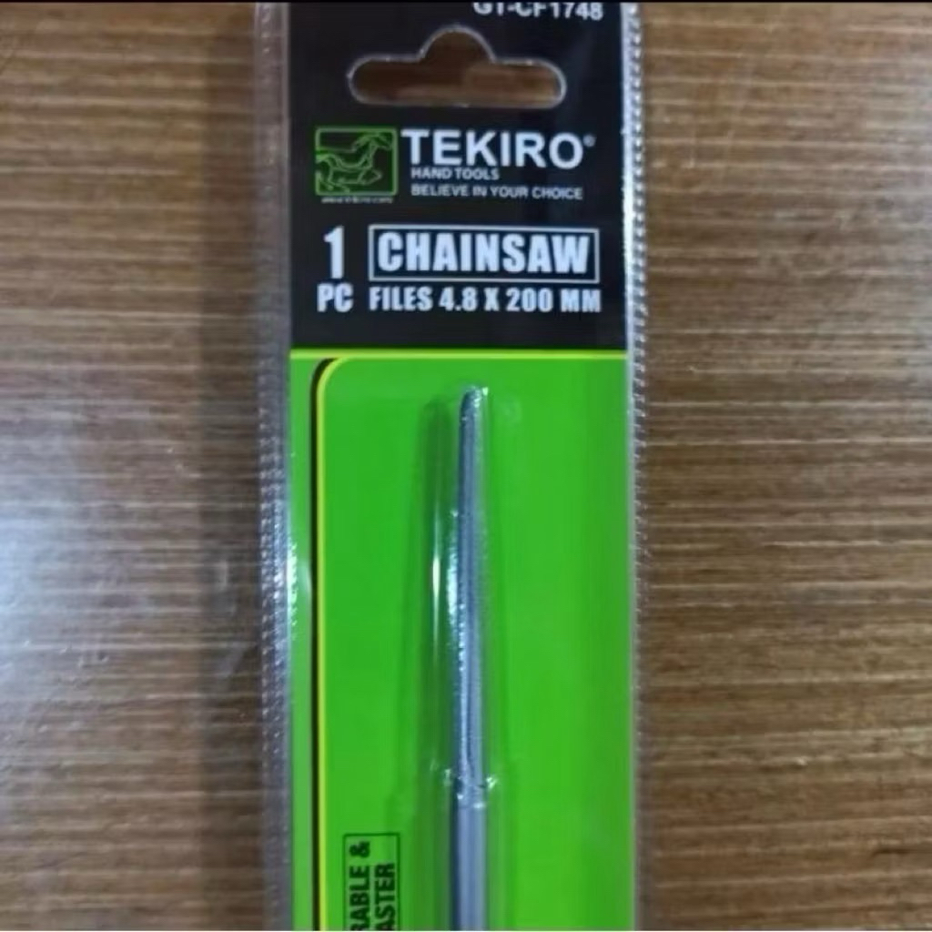 Kikir Bulat Tekiro 4.8mm x 200mm | Kikir bulat mata rantai Senso tekiro 4.8 mm X 200 mm