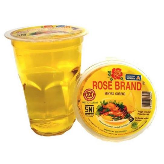 

Rose Brand Minyak Goreng Cup 220 ml - Sayur Segar Instan Malang
