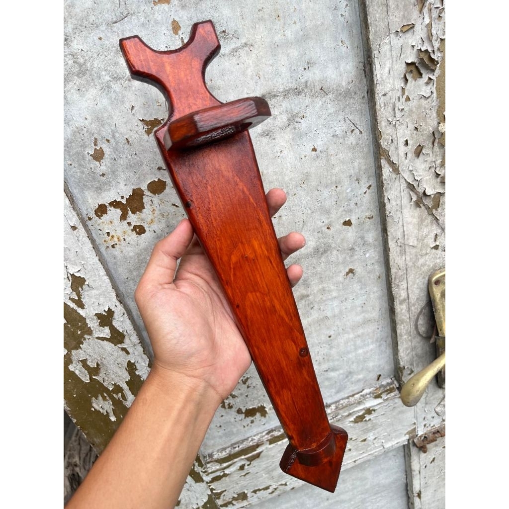 Gantungan Blawong Kayu Jati Pernis