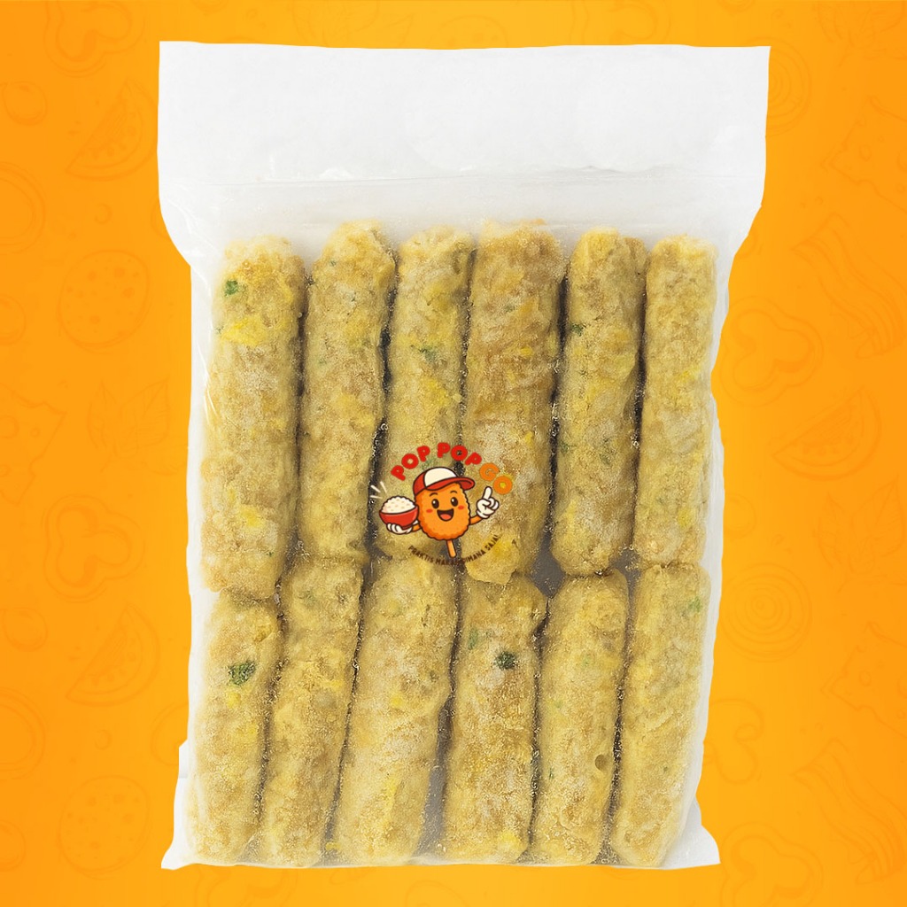 

Crab Roll Bento Frozen 12 pcs Homemade Siap Goreng 100% Halal - Poppopgo