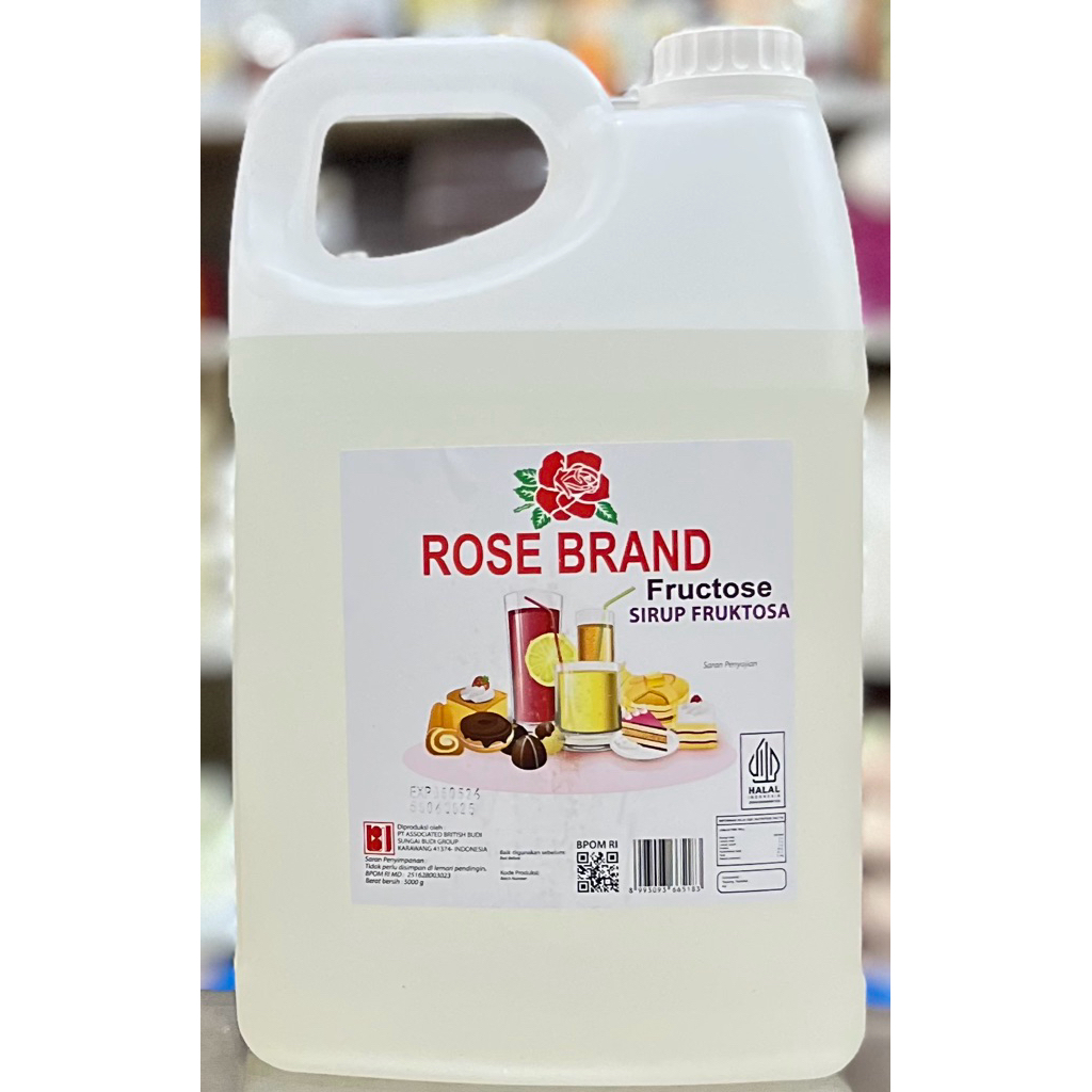 

Rose Brand Fructose / Sirup Fruktosa 5KG ( Gula Cair )