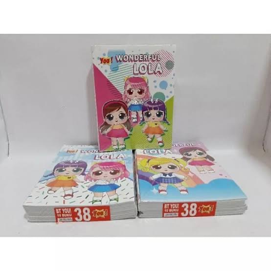 

(YOU) BUKU TULIS YOU ISI 38 LEMBAR BUKU TULIS BERGARIS (1 PACK ISI 10 BUKU)