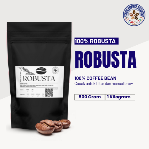 

ETYMOLOGY - Roasted Beans Kopi Robusta 100% Temanggung 500gr - 1kg