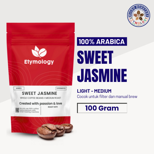 

ETYMOLOGY - Kopi Arabica Sweet Jasmine 100gr Roasted Beans Fresh