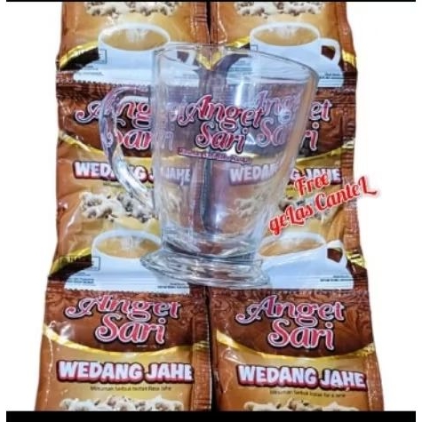 

Anget Sari Wedang Jahe Isi 20 Sachet Free Gelas Cantel