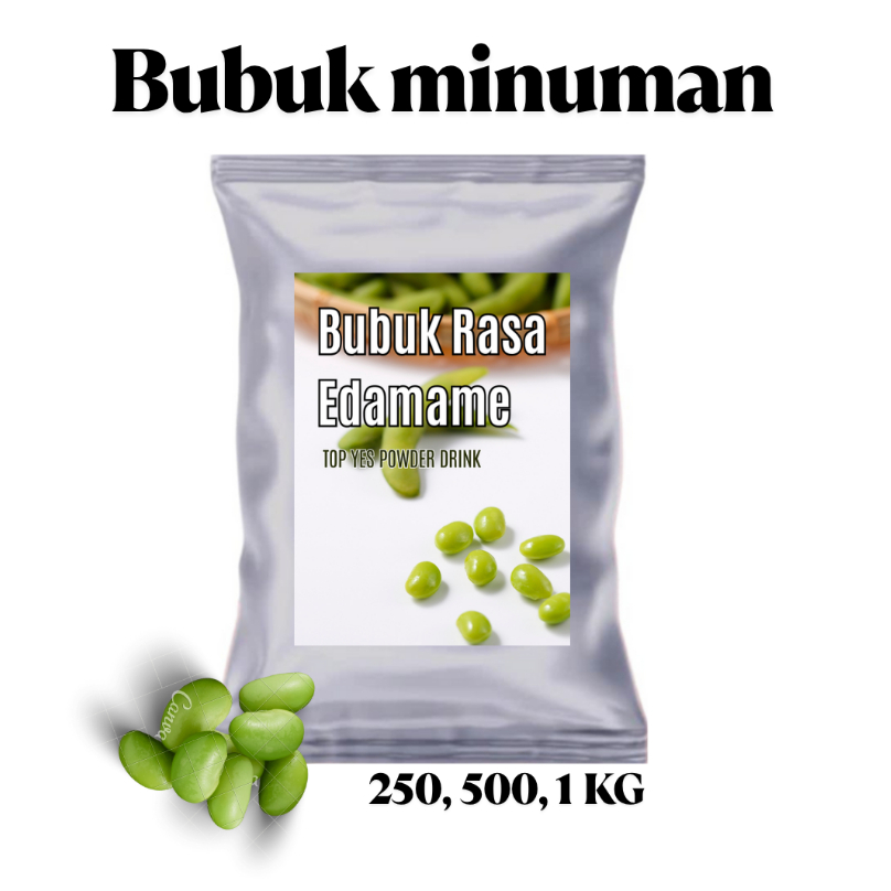 

Bubuk Minuman Rasa Kacang Edamame / Bubuk Minuman rasa