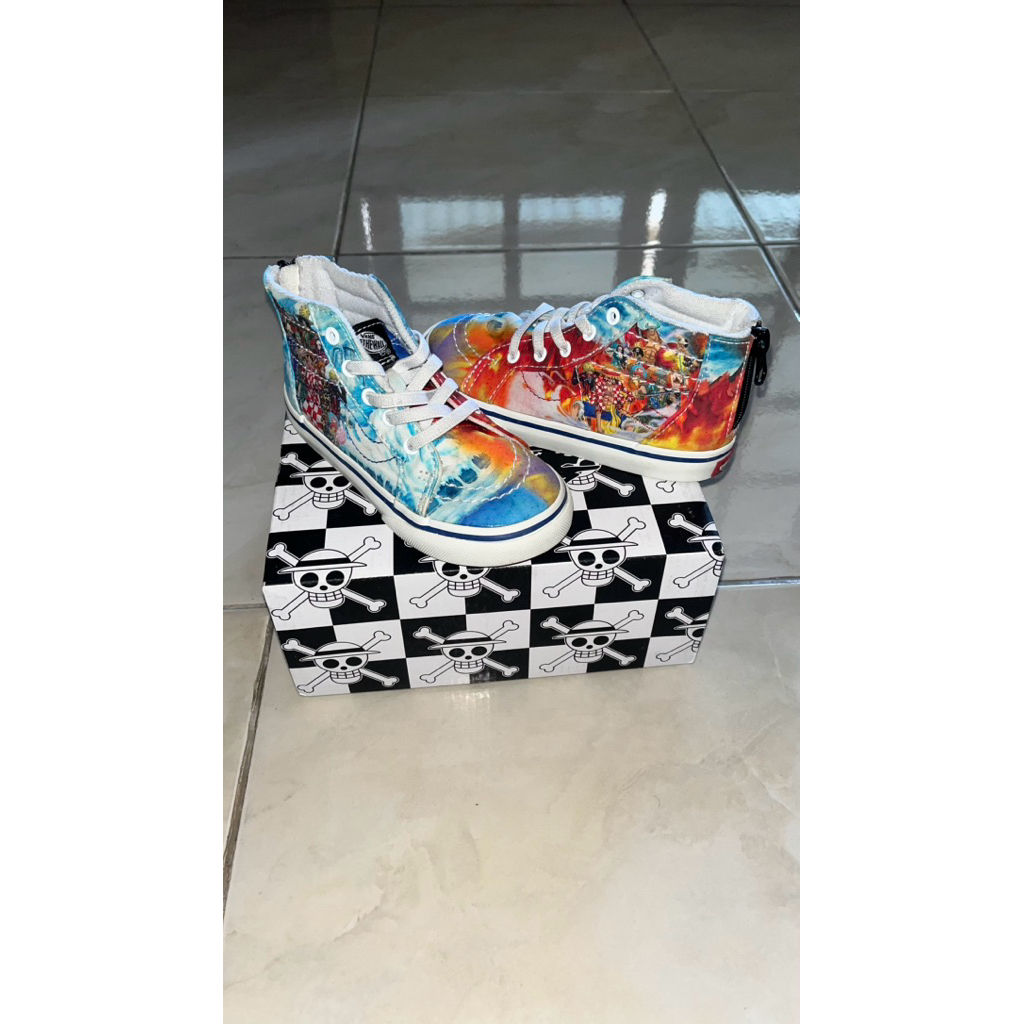 Vans Sk8-Hi Zip x One Piece Punk Hazard