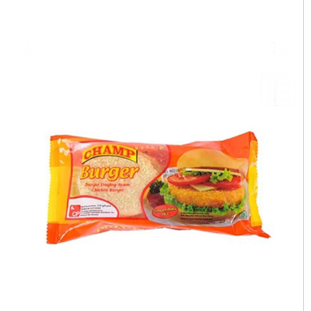 

champ chicken burger 6 pcs 315 gr